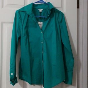 Calvin Klein button down blouse